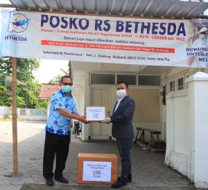 Distribution of PPE to Bethesda Hospital